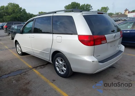 2004 Toyota Sienna Xle из США, поврежденный, VIN 5TDZA22C24S202445